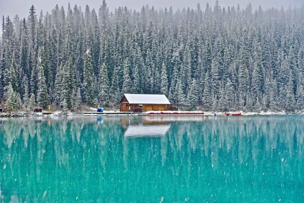 Lac Louise au Canada