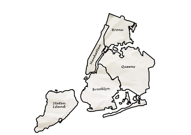 Carte Quartier New York