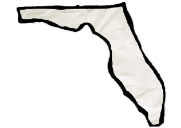 Carte Zoom Floride