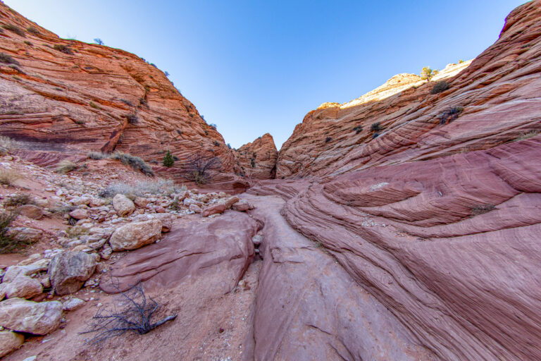 Buckskin Gulch slot canyon