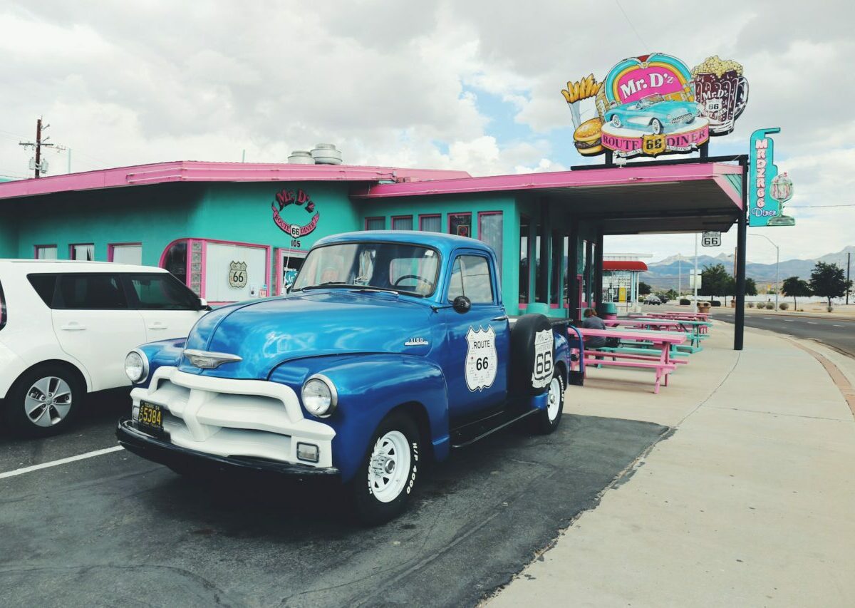 Route 66 Ouest découverte titre